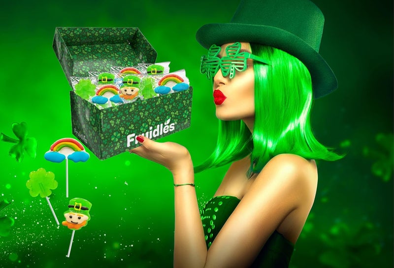 Fruidles St. Patrick's Day Lollipops - 12-Pack - Image 3